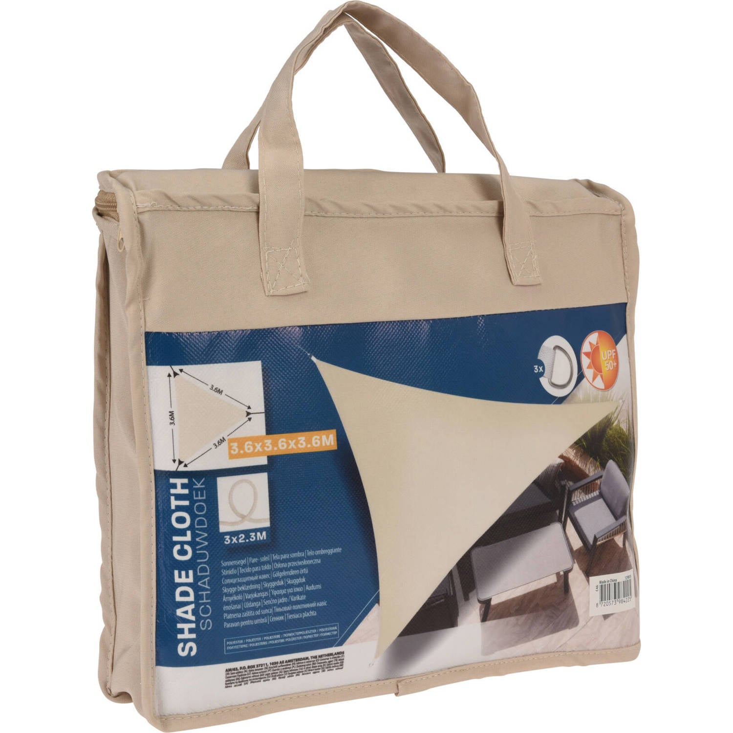 Pro Garden schaduwdoek (360x360x360 cm)