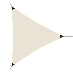 schaduwdoek (360x360x360 cm)