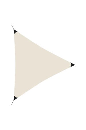 schaduwdoek (360x360x360 cm)