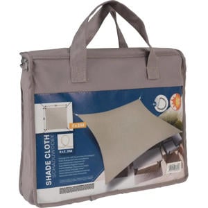 schaduwdoek vierkant taupe (300 cm)