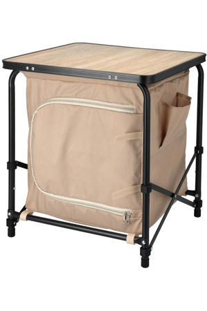 campingtafel met opbergvak