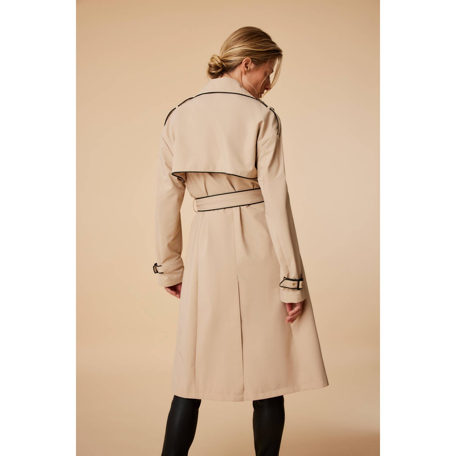 Claudia Sträter Maura by Claudia Strater trenchcoat jas zand