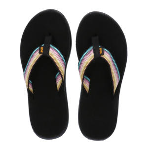 Voya Flip teenslippers geel/blauw