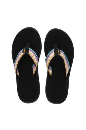 Voya Flip teenslippers geel/blauw