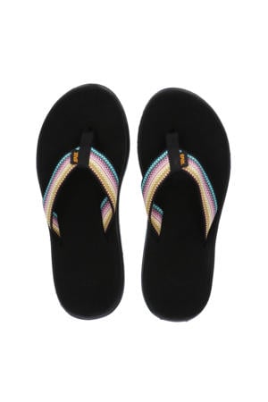Voya Flip teenslippers geel/blauw