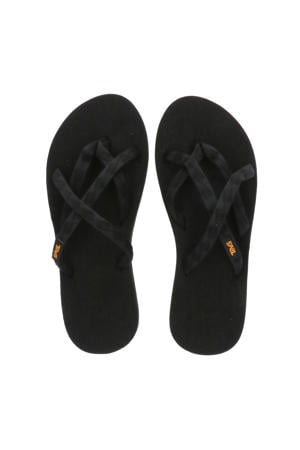 Olowahu teenslippers zwart