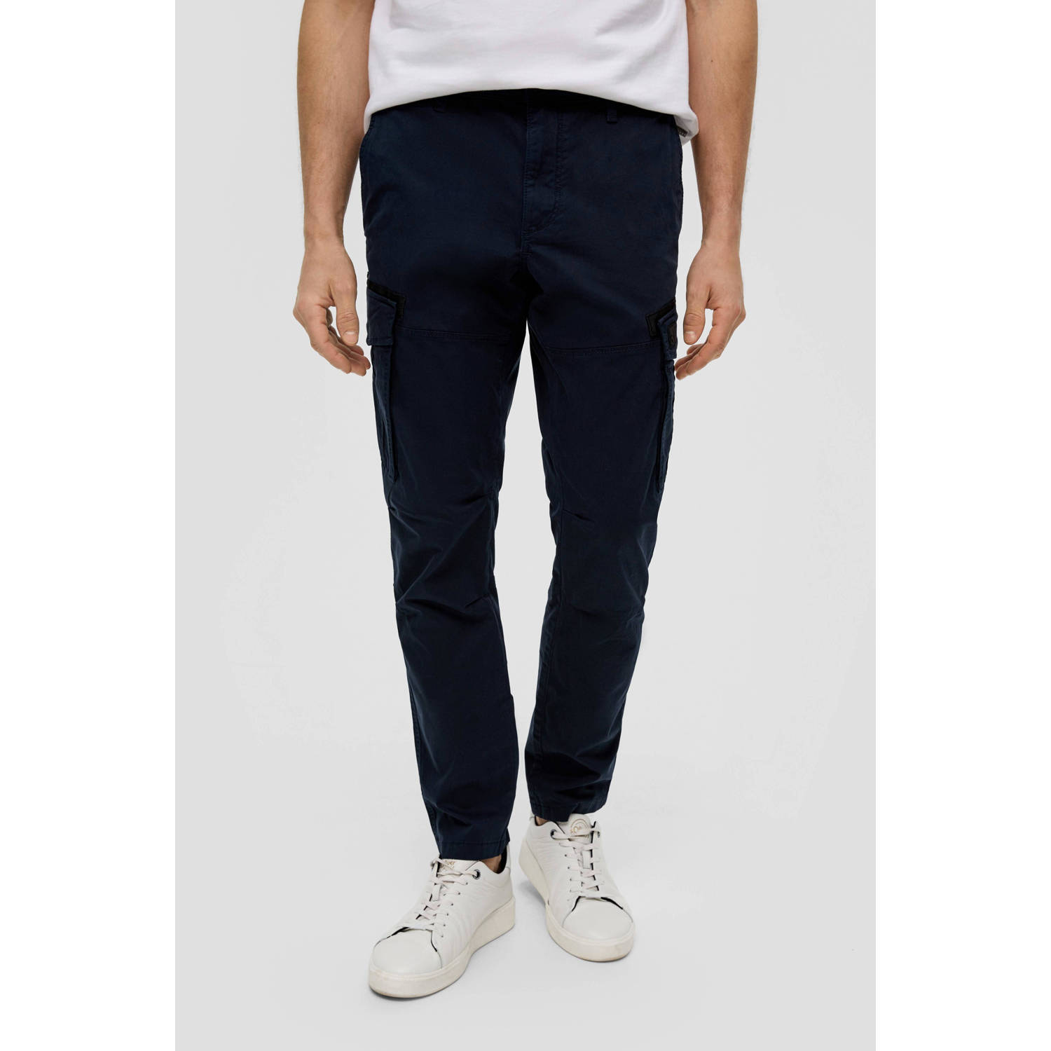 S.Oliver RED LABEL Stoffen broek met klepzakken