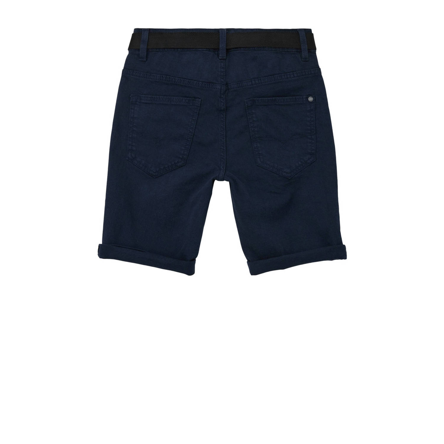 s.Oliver bermuda donkerblauw