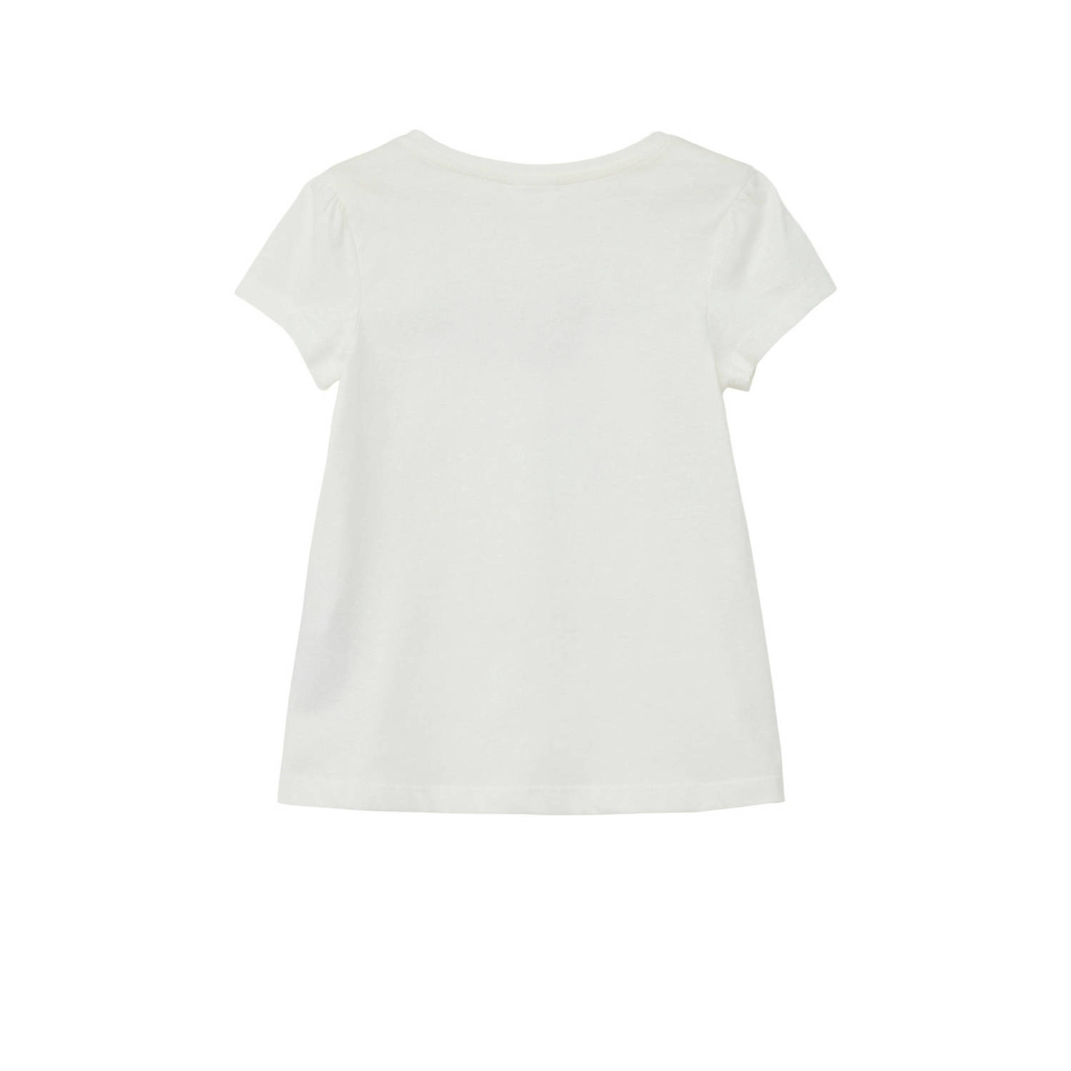 s.Oliver T-shirt met printopdruk wit