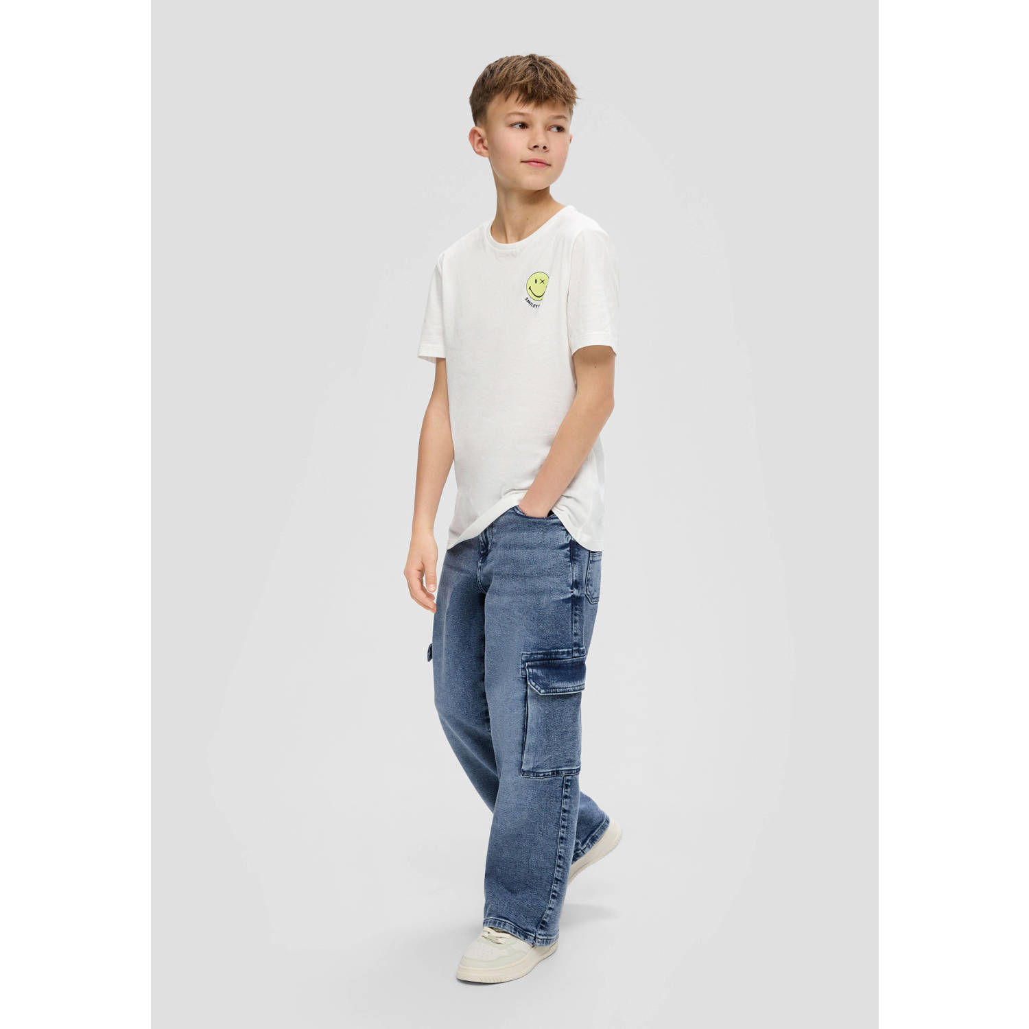 s.Oliver straight fit jeans blauw