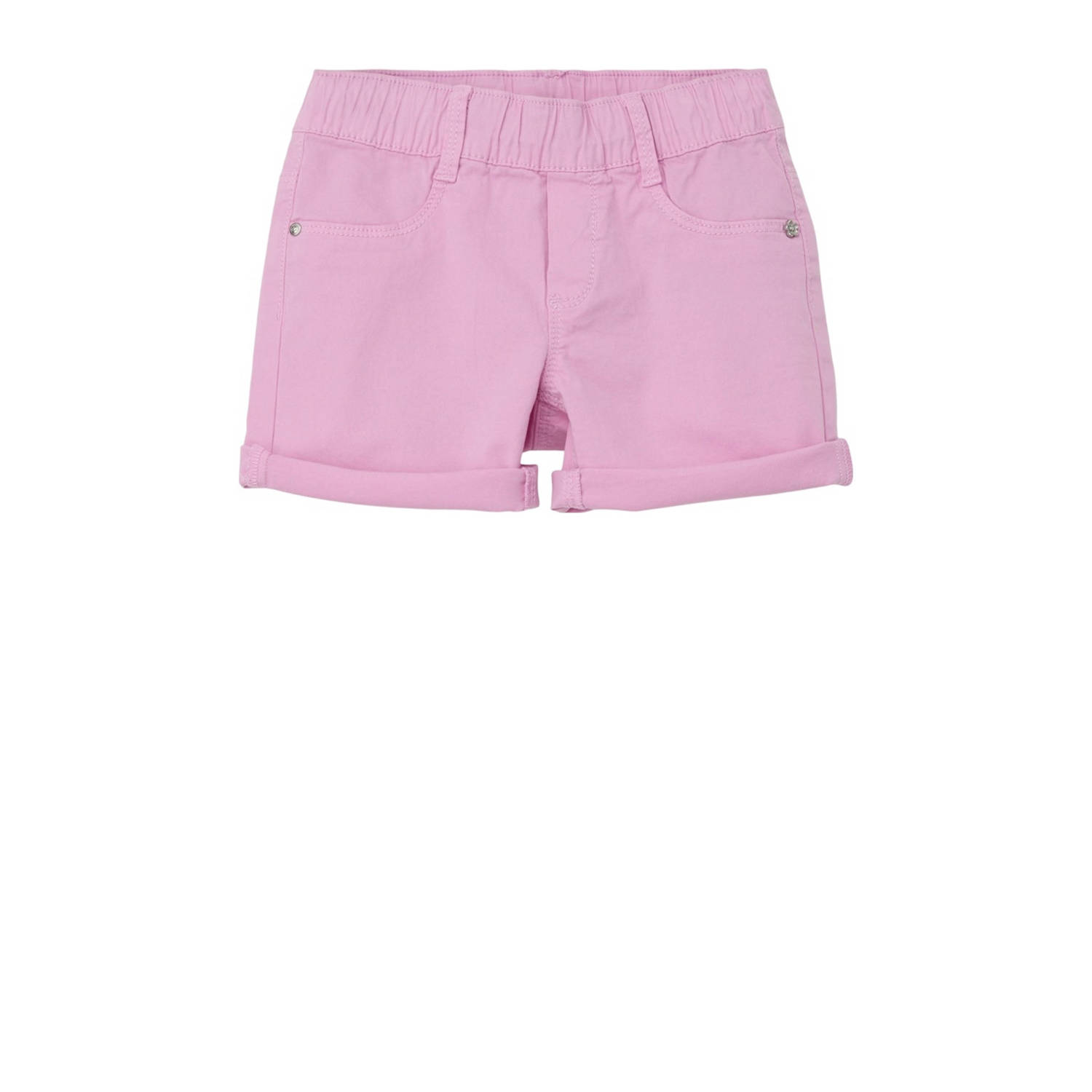 S.Oliver casual short roze Korte broek Meisjes Katoen Effen 134