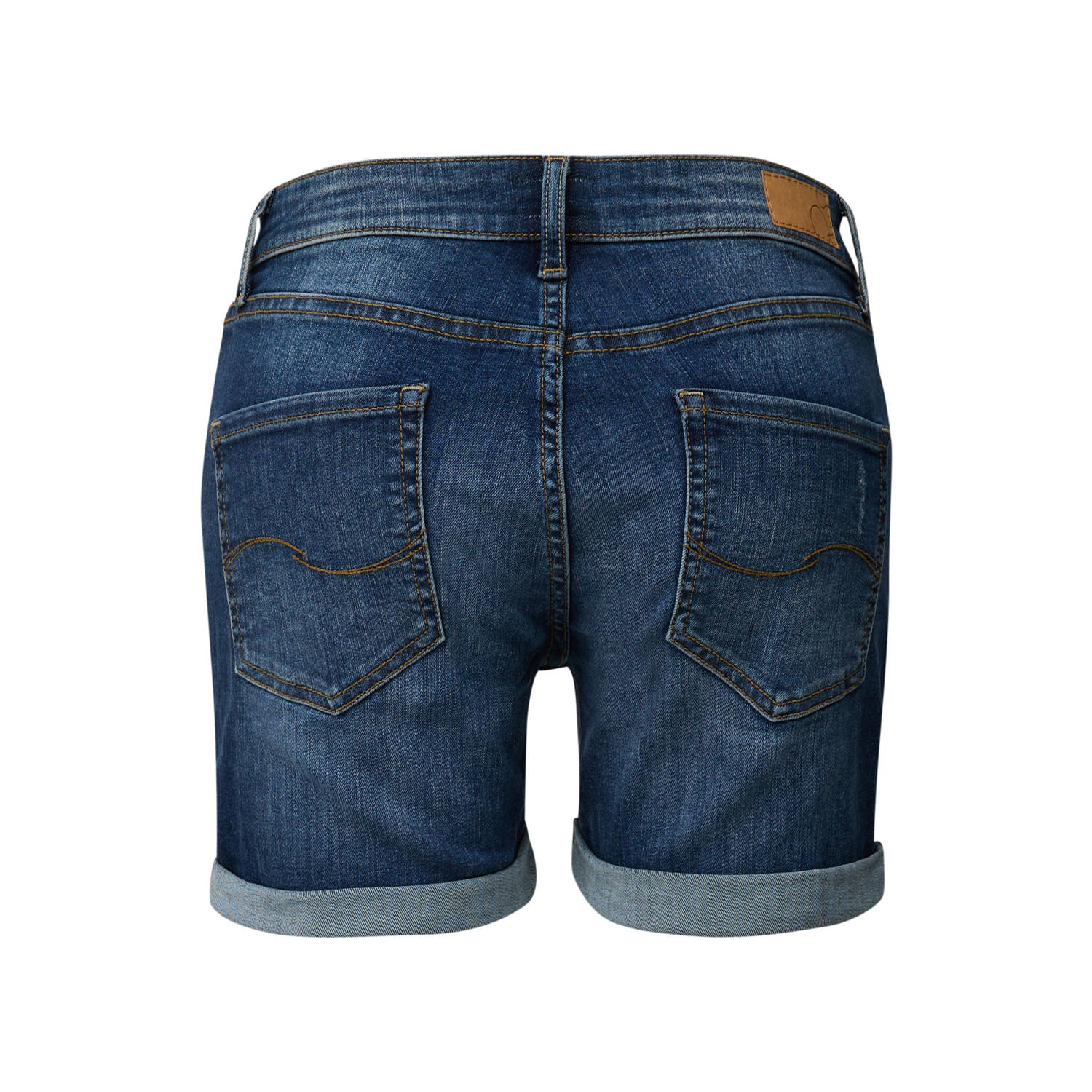 Q S by s.Oliver slim fit denim short blue