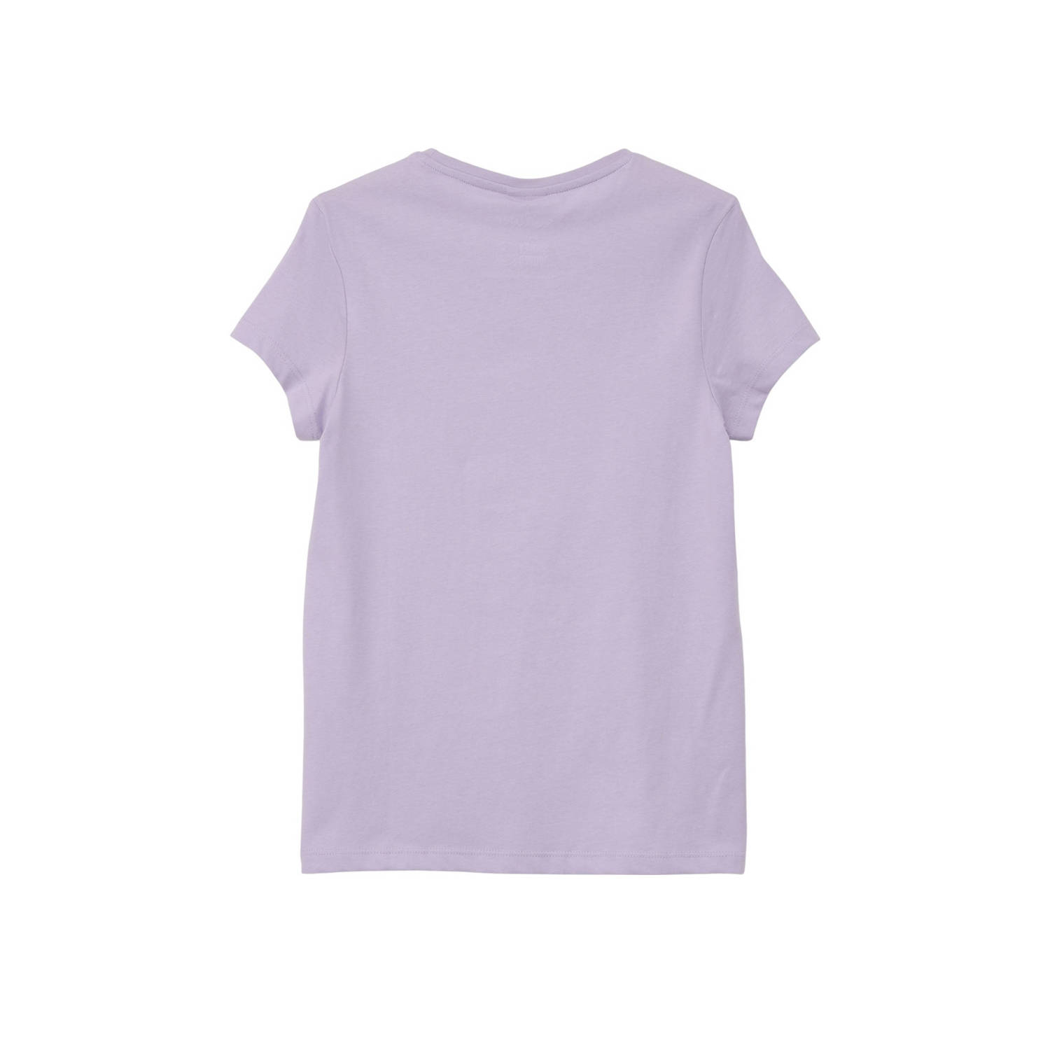 s.Oliver T-shirt met printopdruk lila