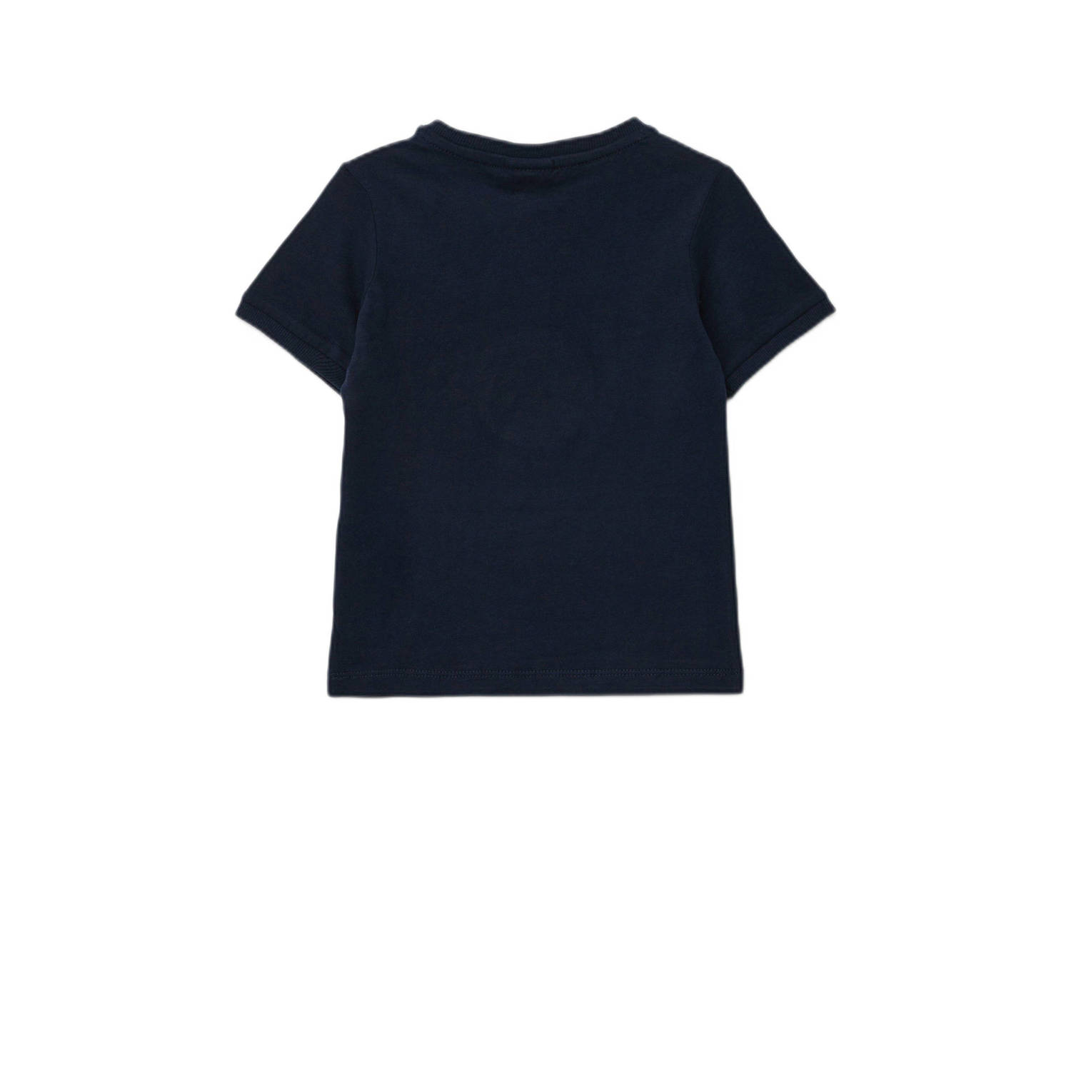 s.Oliver T-shirt met printopdruk donkerblauw