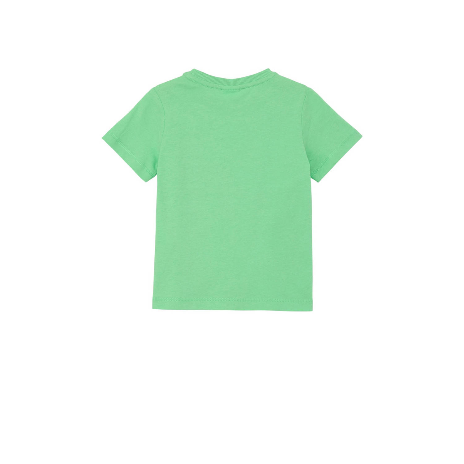 s.Oliver T-shirt met printopdruk lichtgroen