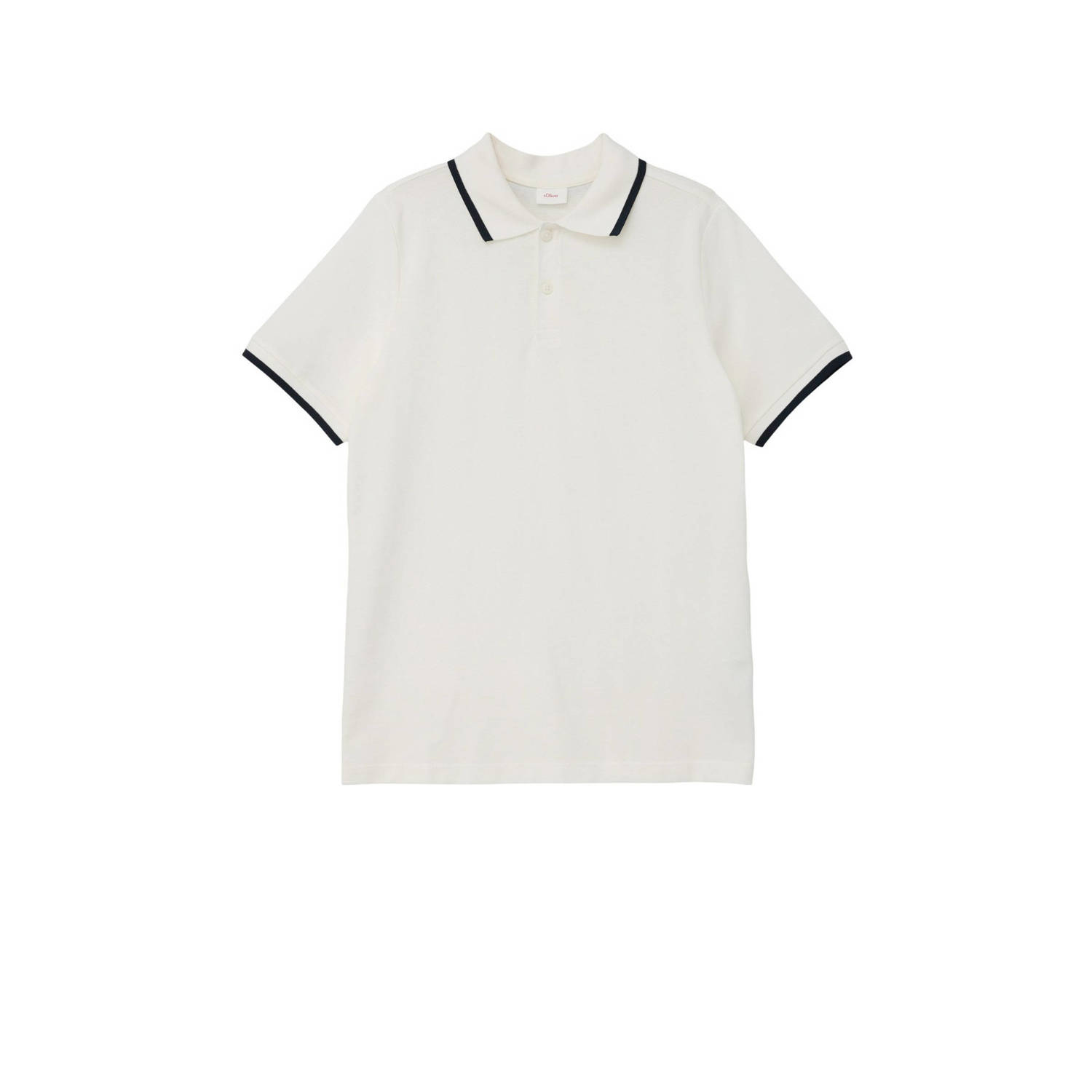 S.Oliver polo wit Jongens Katoen Polokraag Effen 134 140