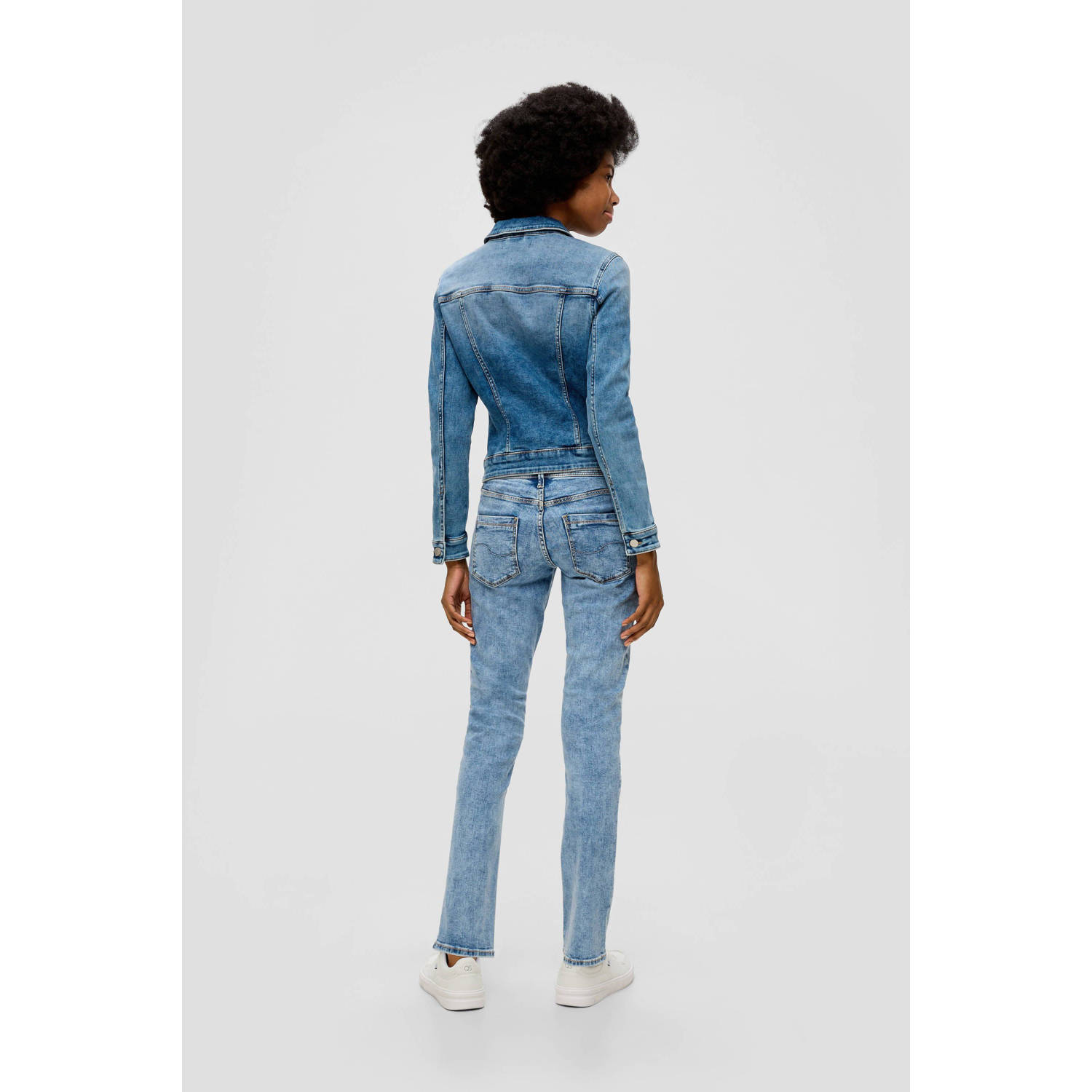 Q S by s.Oliver jasje medium blue denim