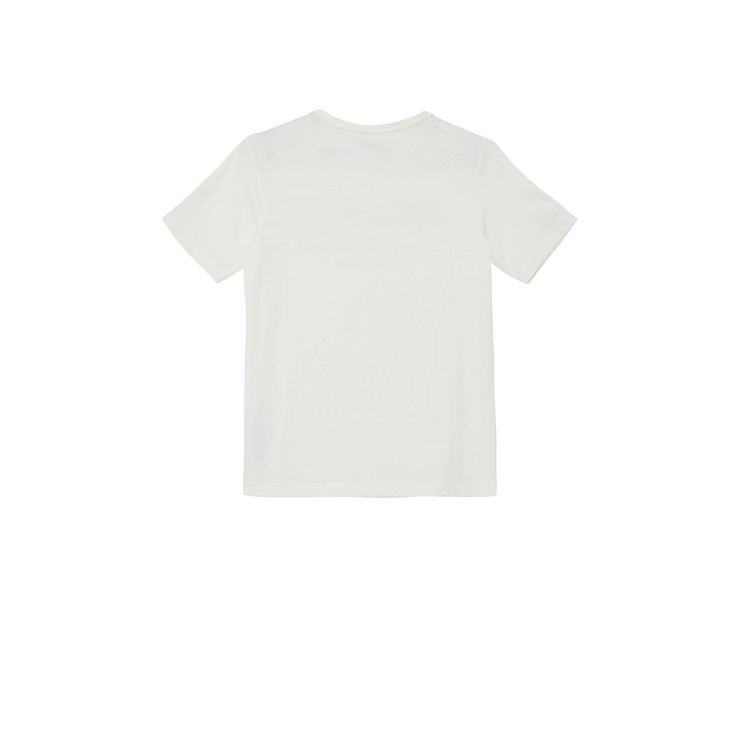 s.Oliver T-shirt met printopdruk wit