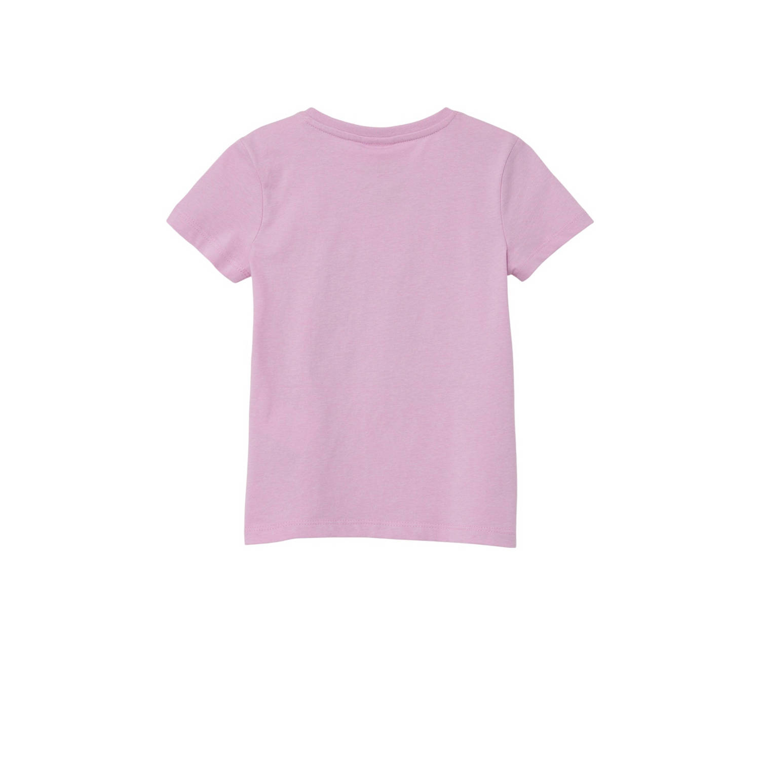s.Oliver T-shirt met printopdruk roze