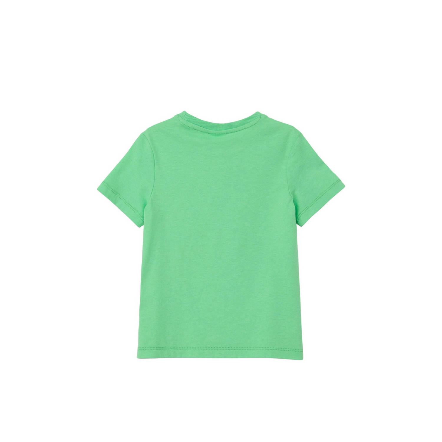 s.Oliver T-shirt met printopdruk groen