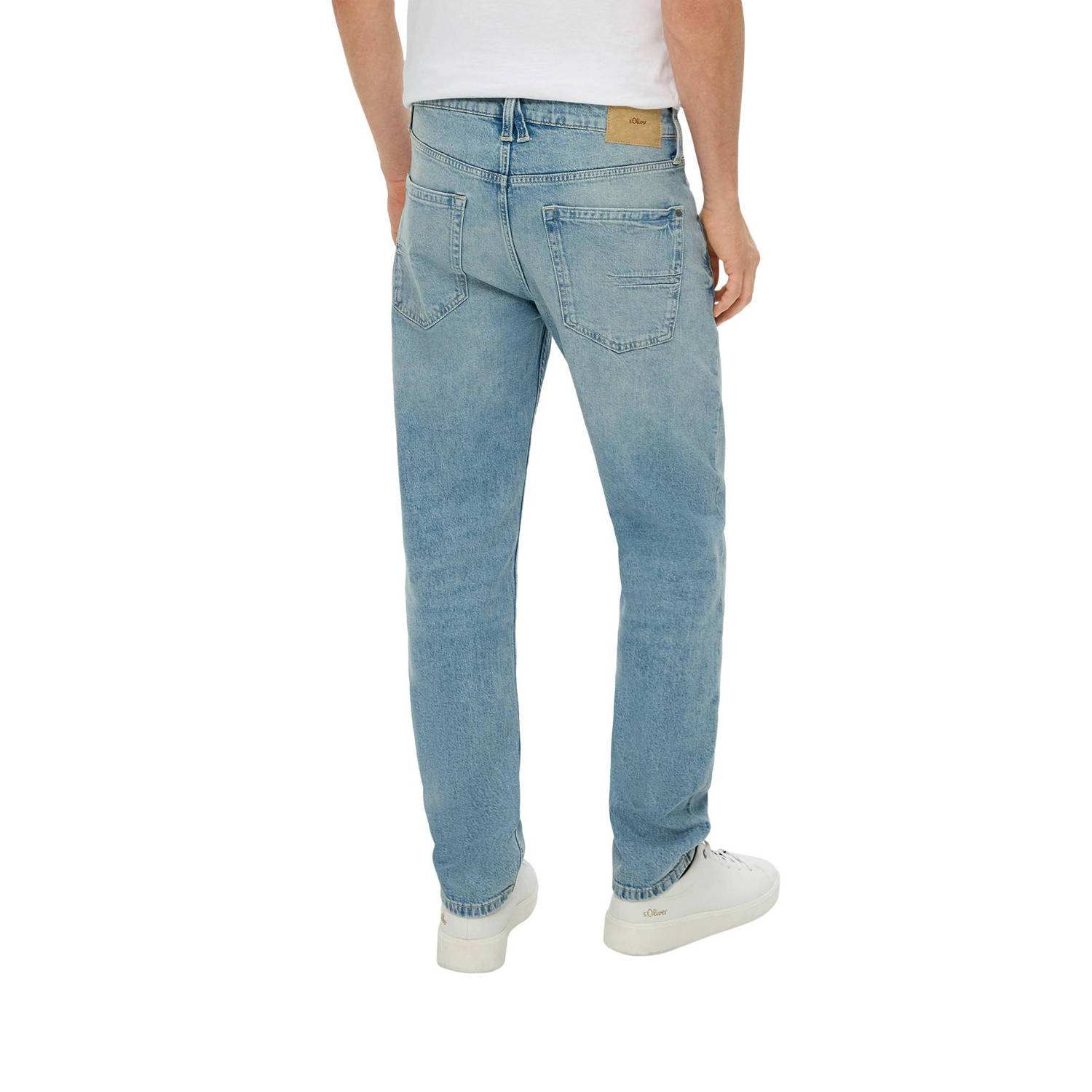 s.Oliver slim fit jeans lichtblauw