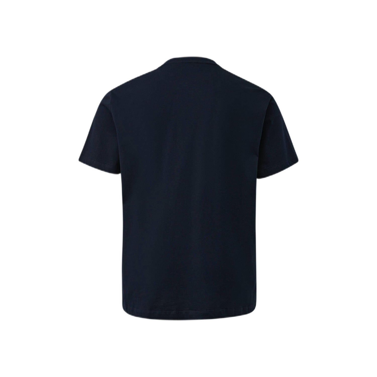 s.Oliver Big Size T-shirt Plus Size met printopdruk donkerblauw