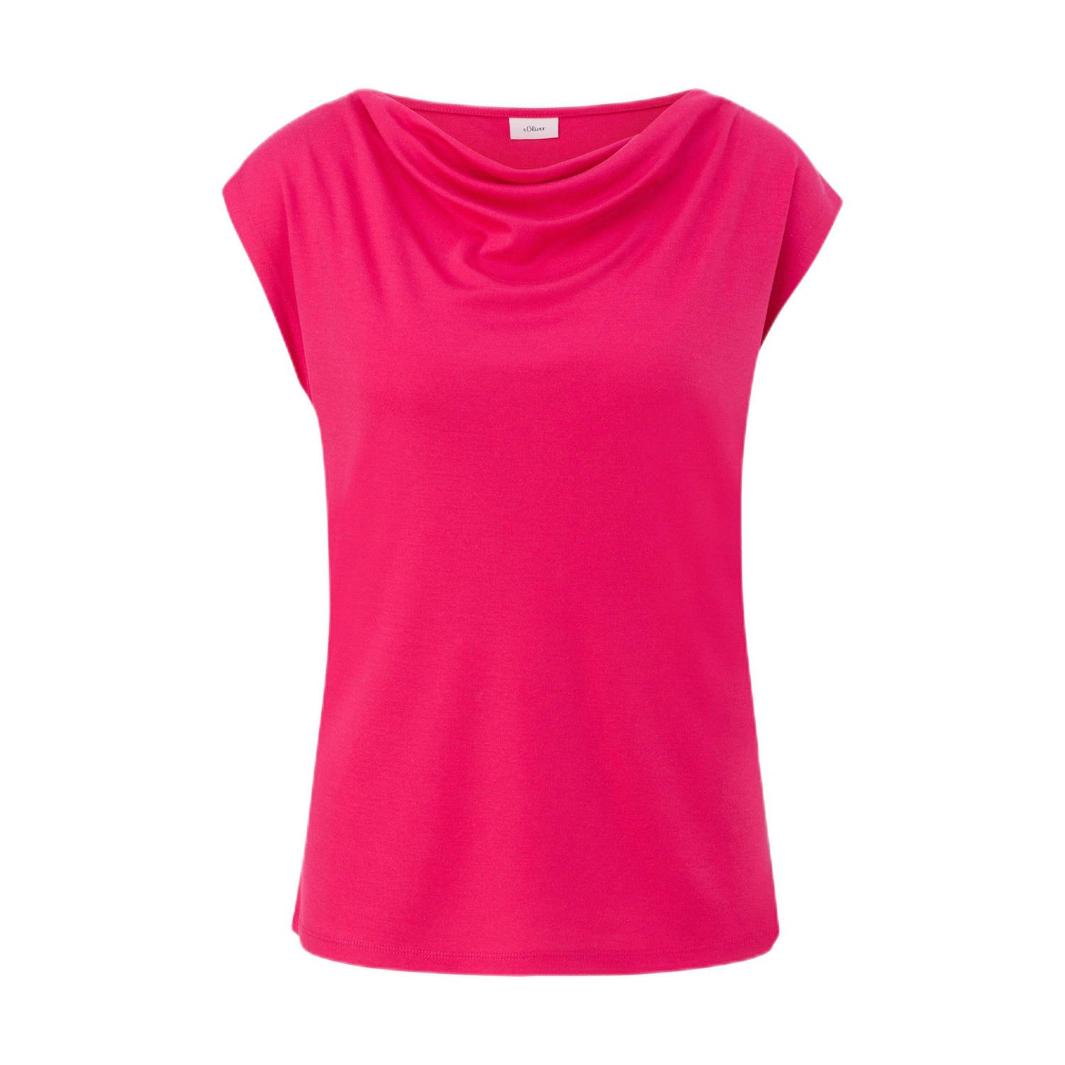 S.Oliver BLACK LABEL T-shirt met kapmouwtjes