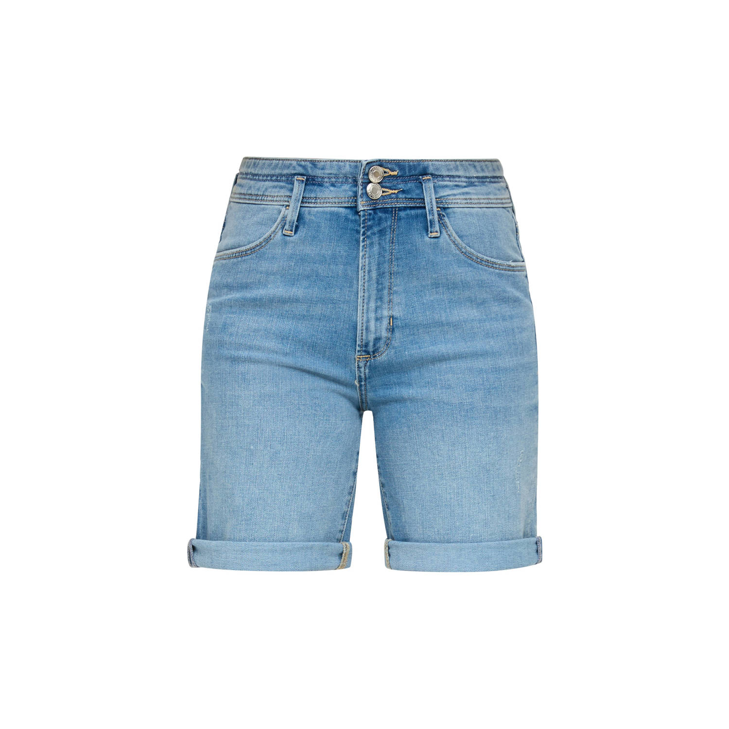 s.Oliver skinny short light blue denim