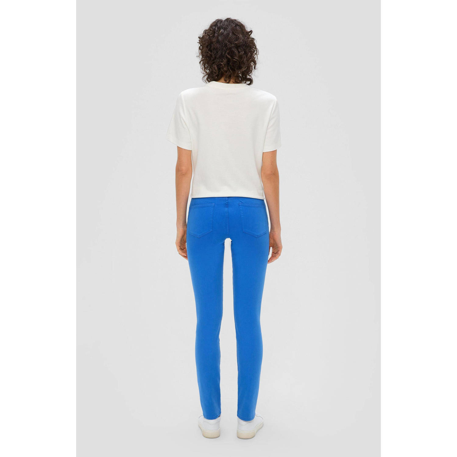 s.Oliver skinny jeans blauw