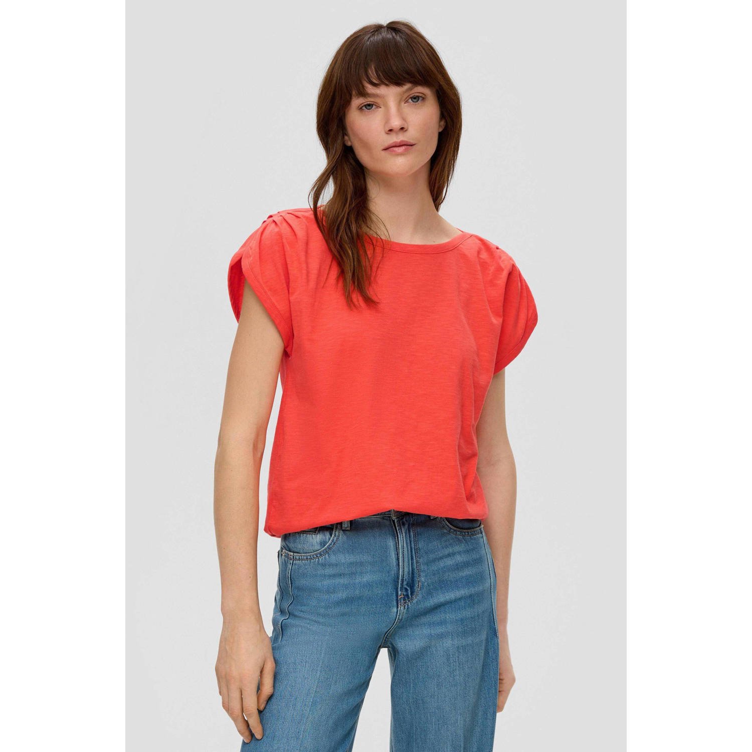 S.Oliver RED LABEL T-shirt in effen design