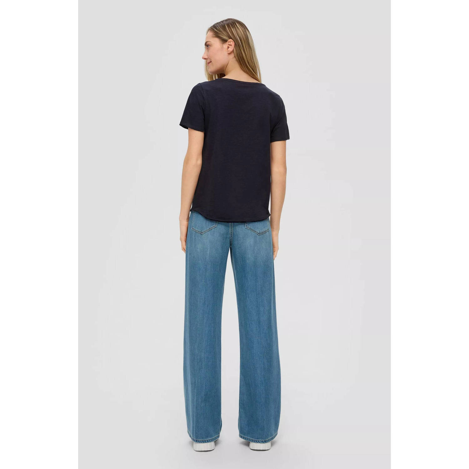 s.Oliver top zwart