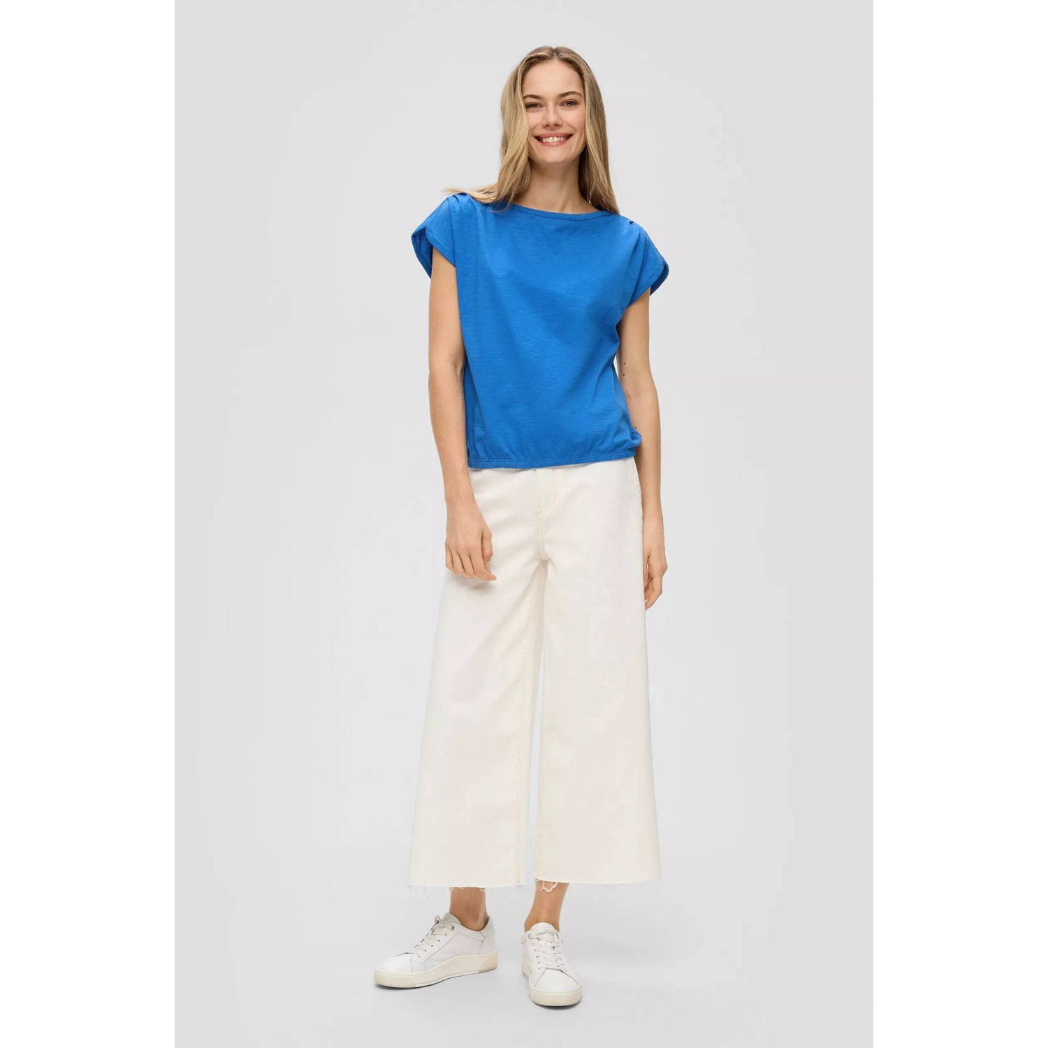 s.Oliver top blauw