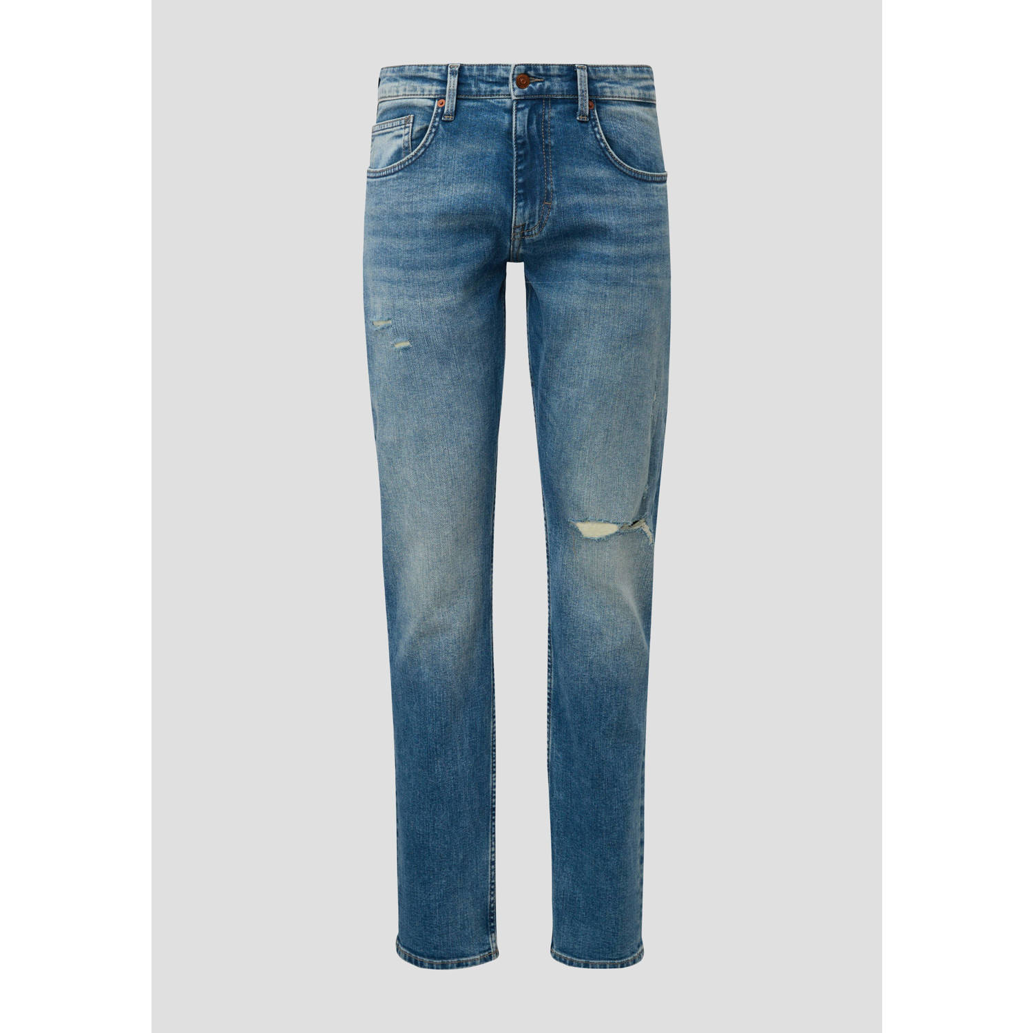 Q S by s.Oliver slim fit jeans Rick light blue denim