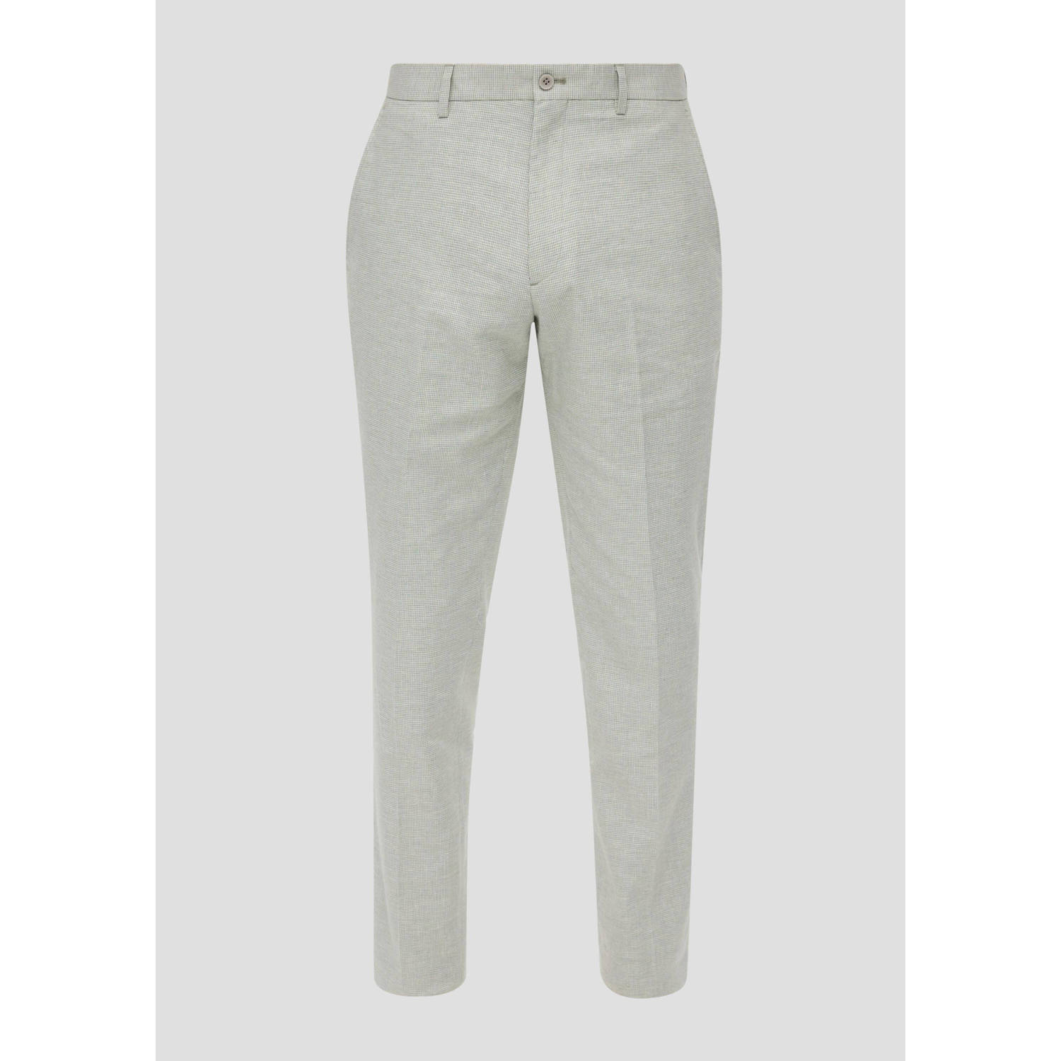 S.Oliver BLACK LABEL Pantalon van linnenmix model 'Pure'