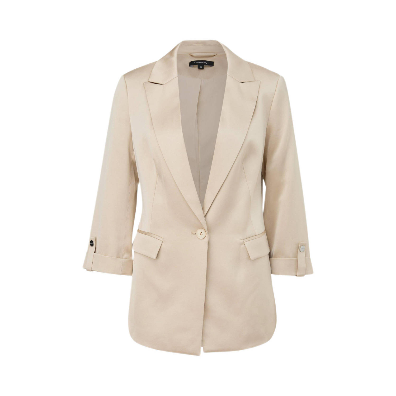 comma getailleerde blazer ecru