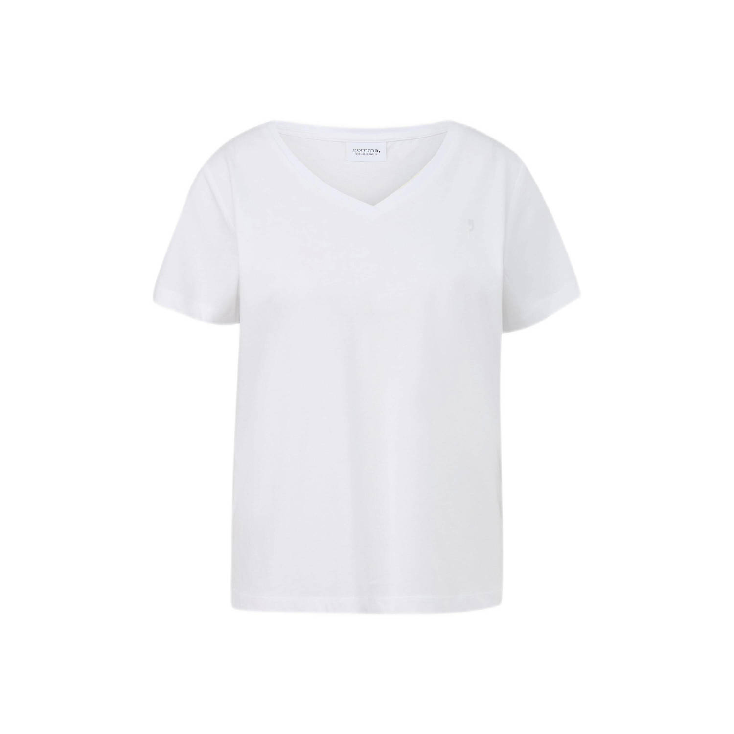 Comma casual identity T-shirt wit