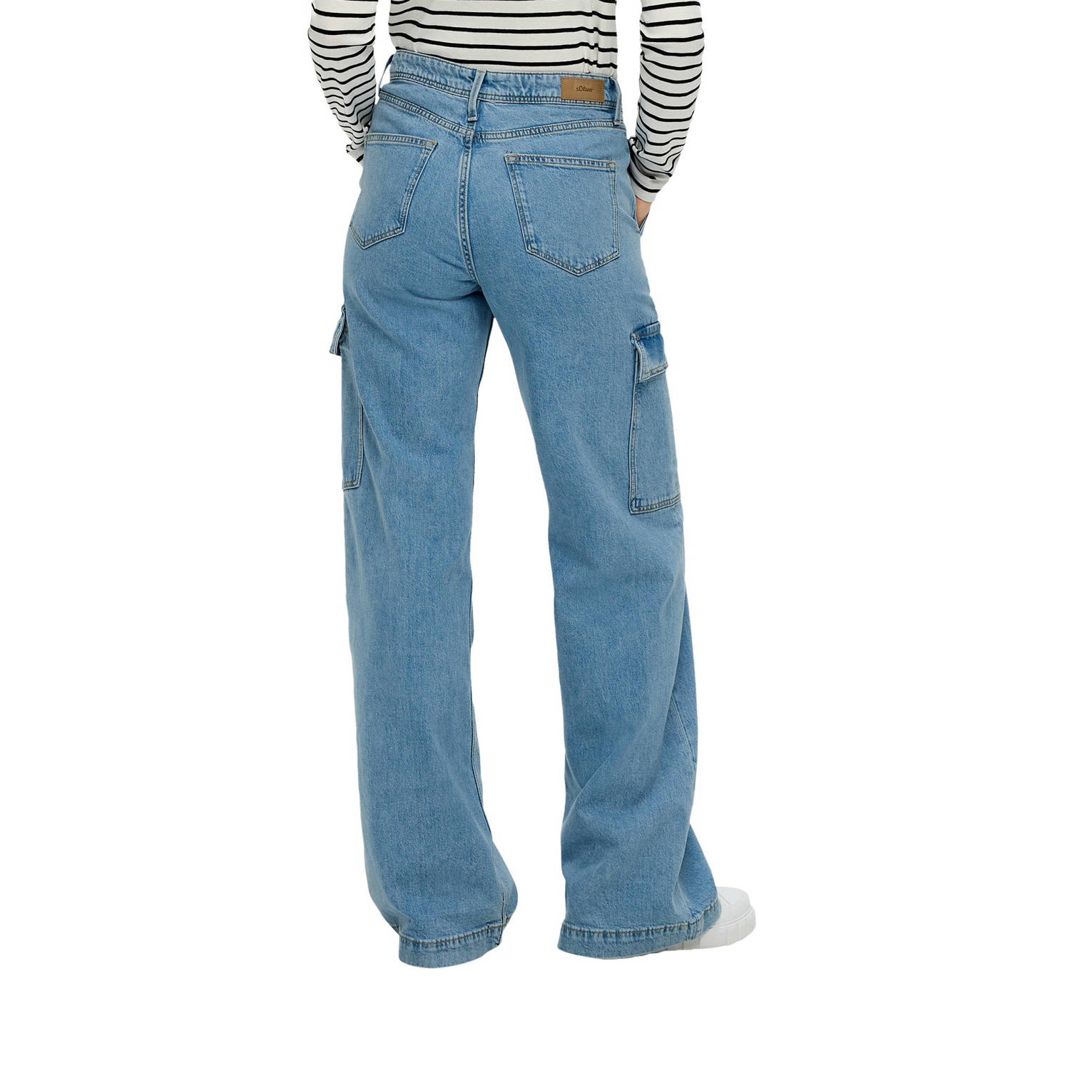 s.Oliver regular jeans light blue denim