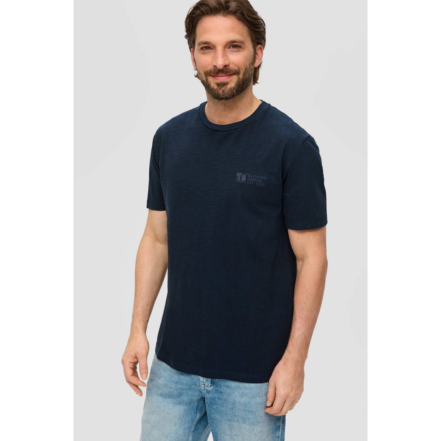 S.Oliver RED LABEL T-shirt met ronde hals