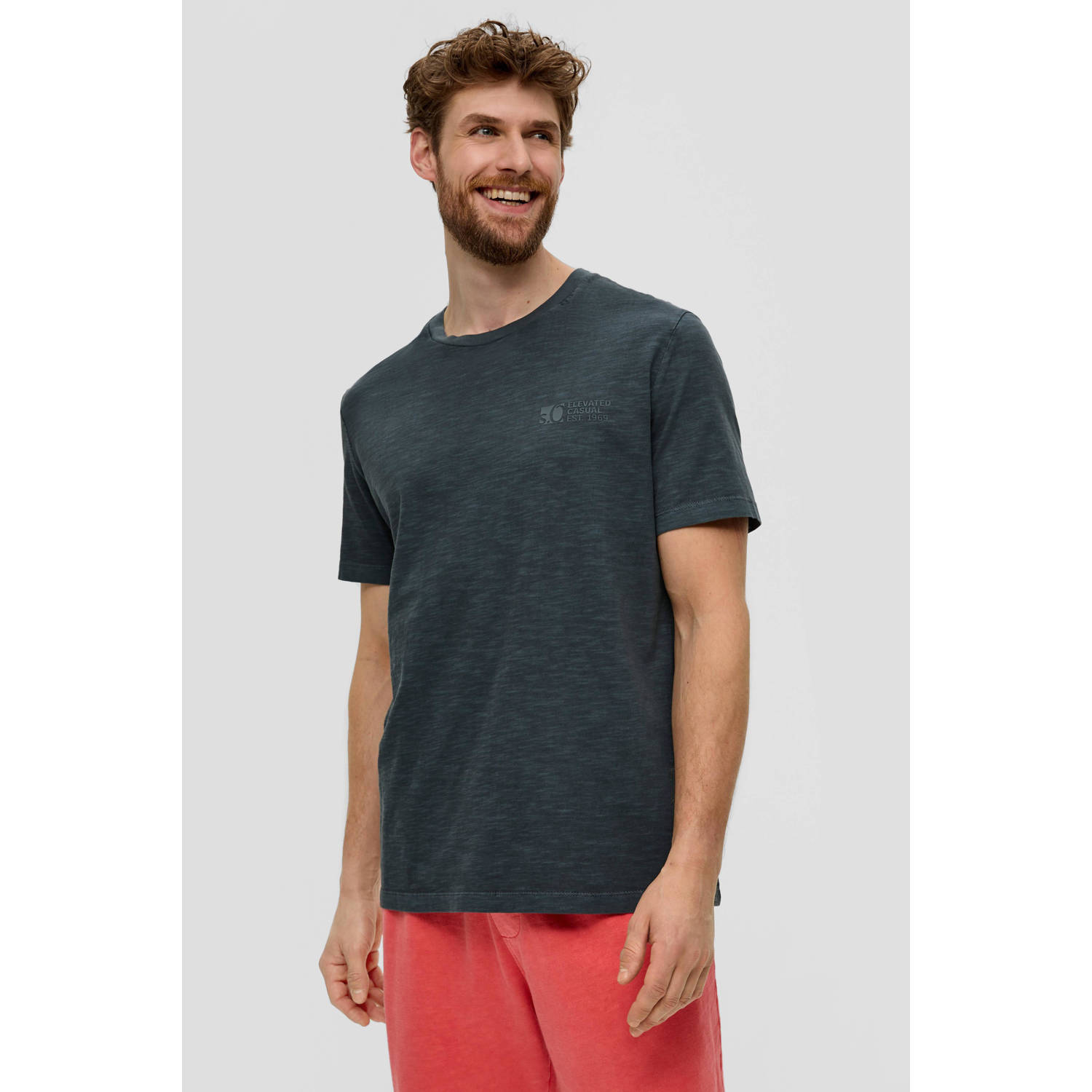 S.Oliver RED LABEL T-shirt met ronde hals