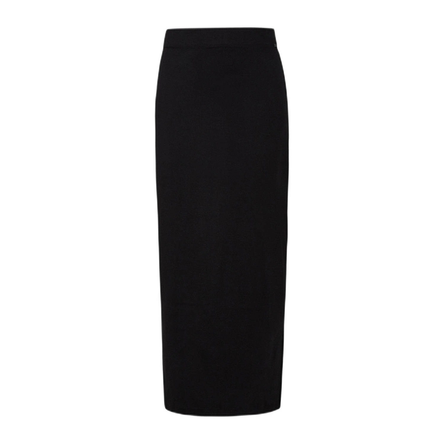 Q S by s.Oliver maxi rok zwart