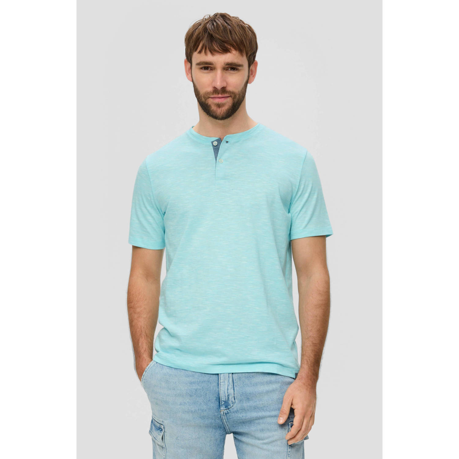 s.Oliver regular fit T-shirt turqoise