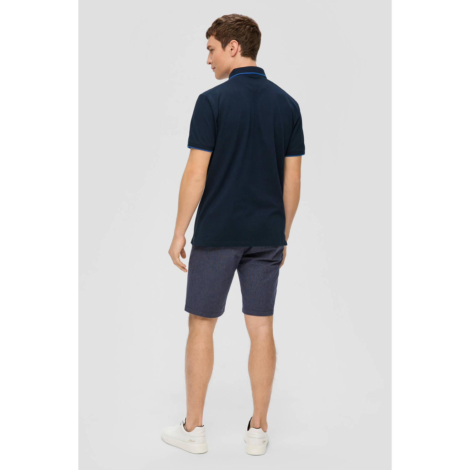 s.Oliver polo donkerblauw