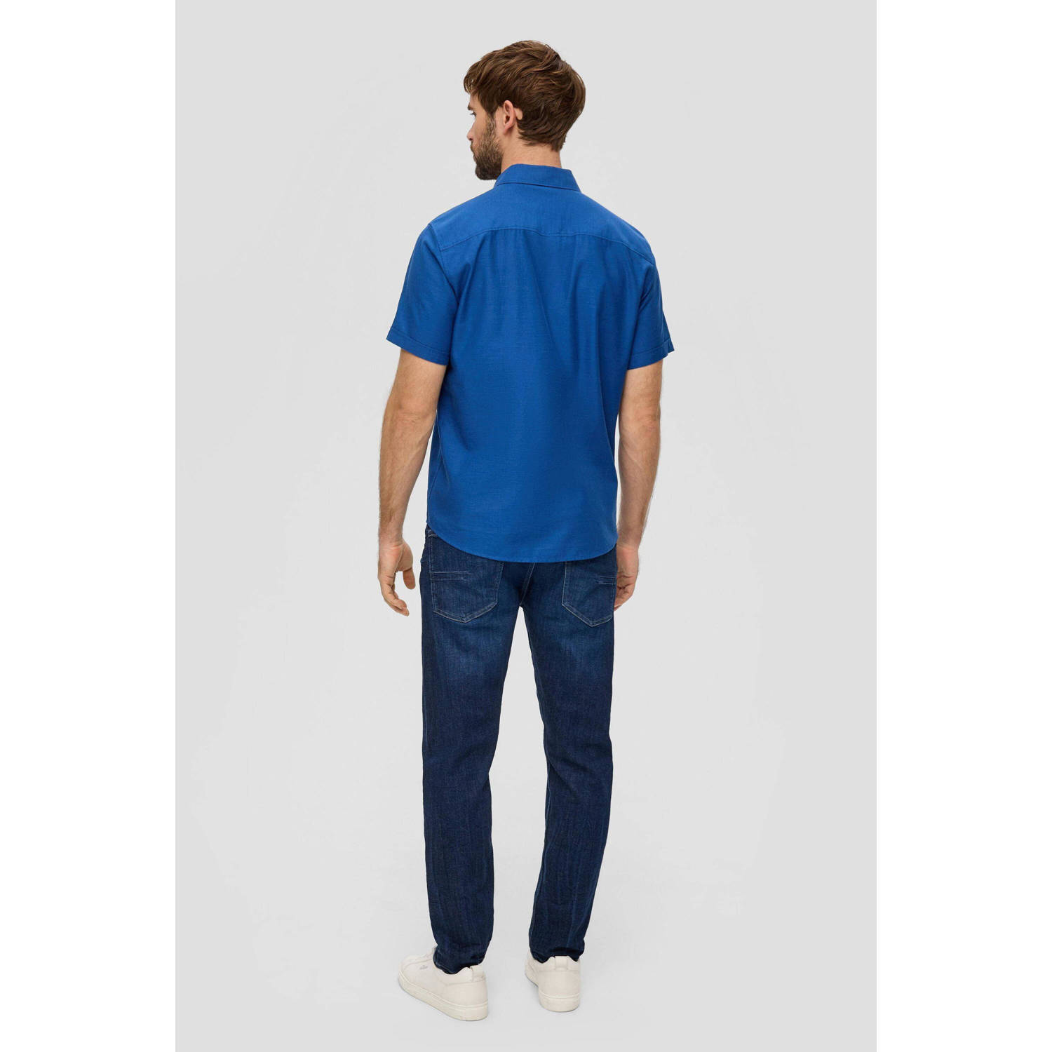 s.Oliver overhemd blauw