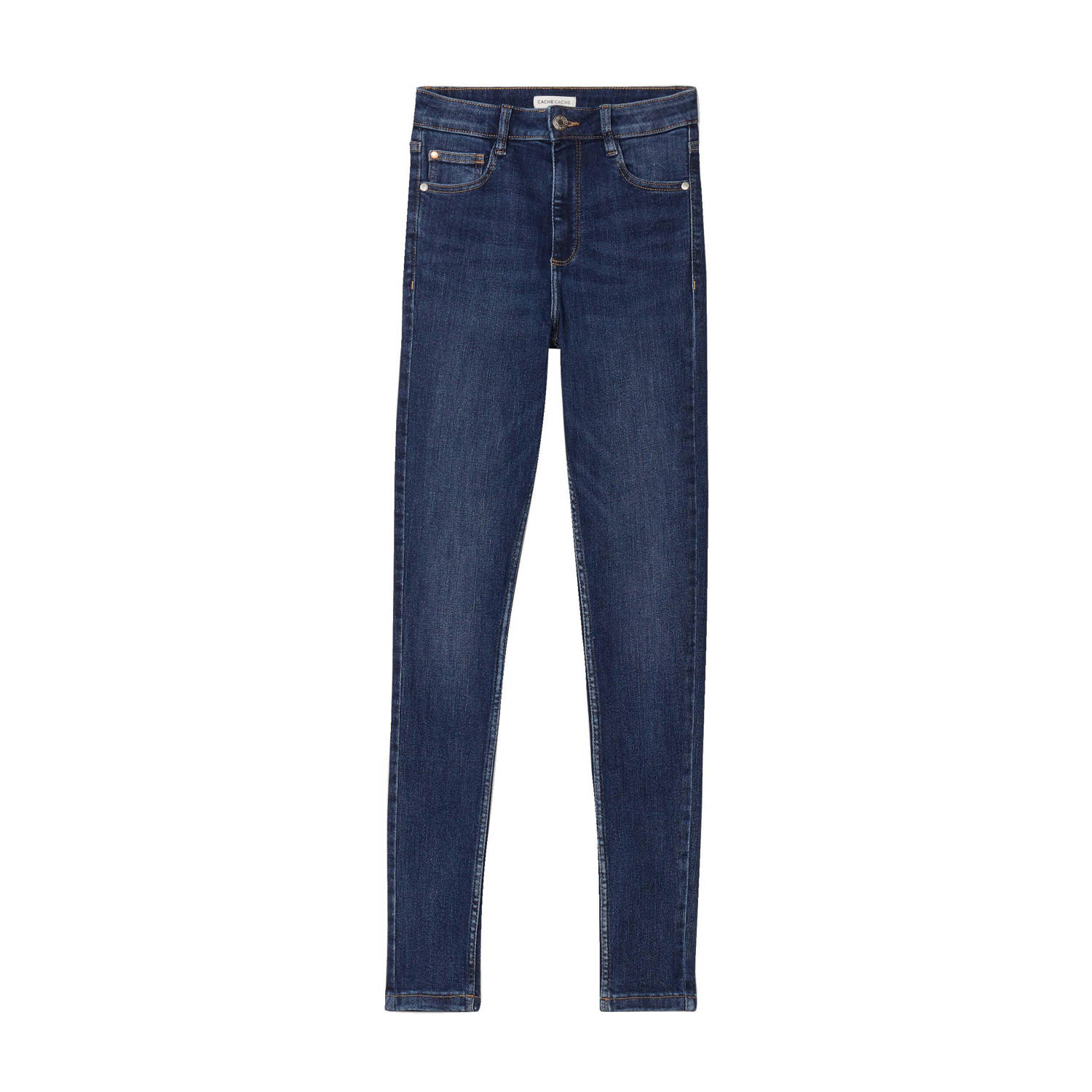 Cache high waist skinny jeans blue