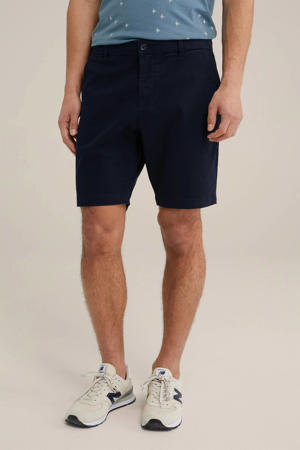 regular fit short donkerblauw