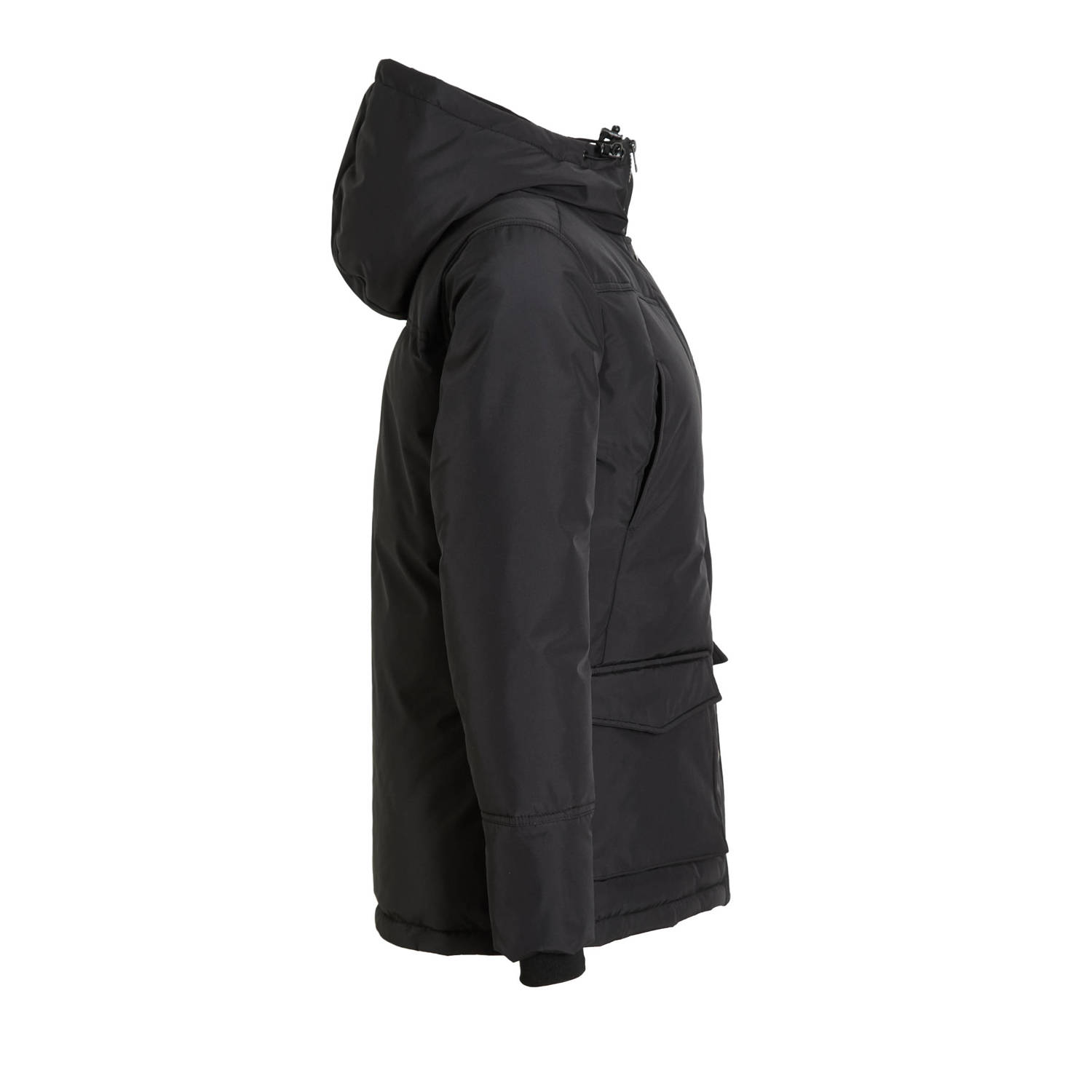 anytime parka zwart