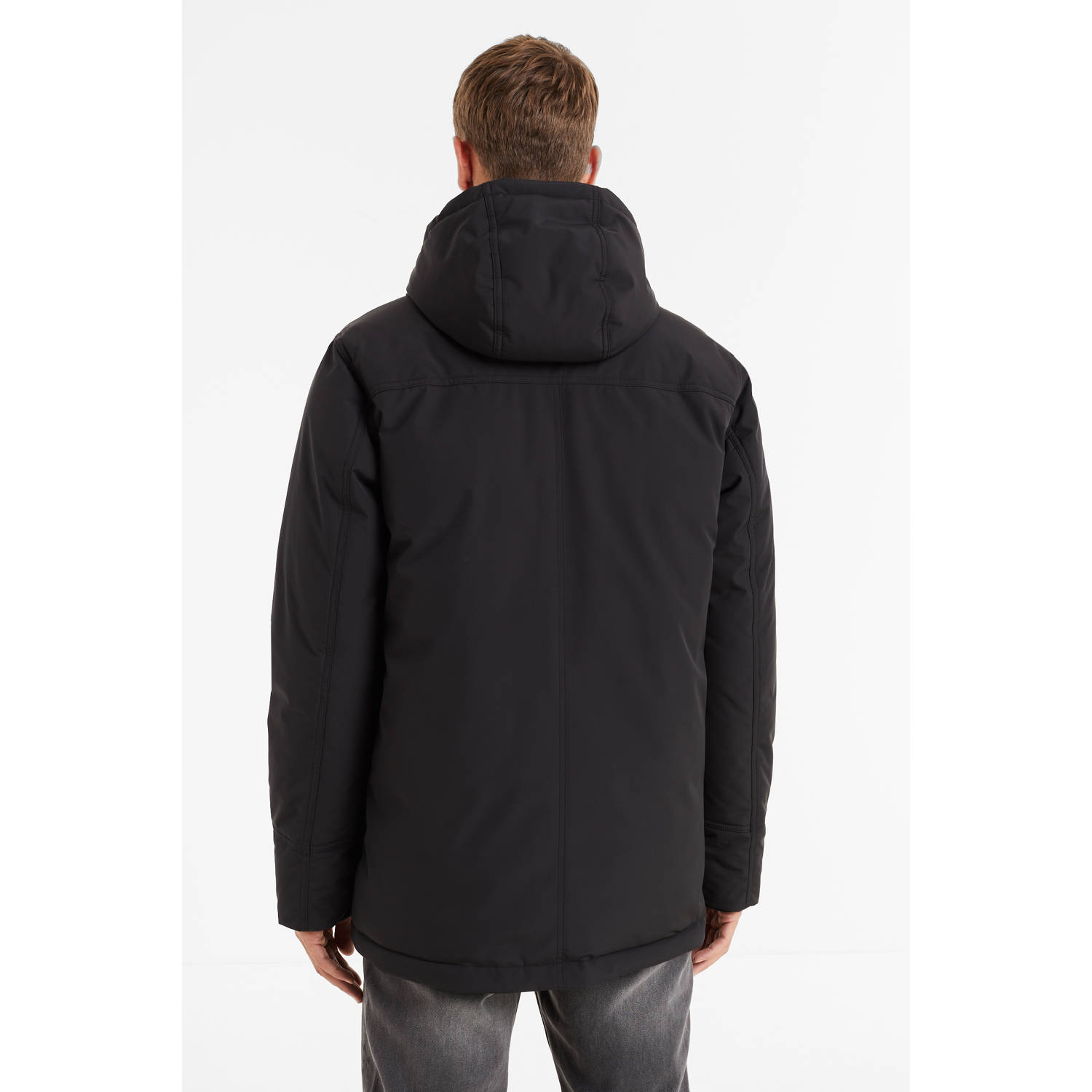 anytime parka zwart