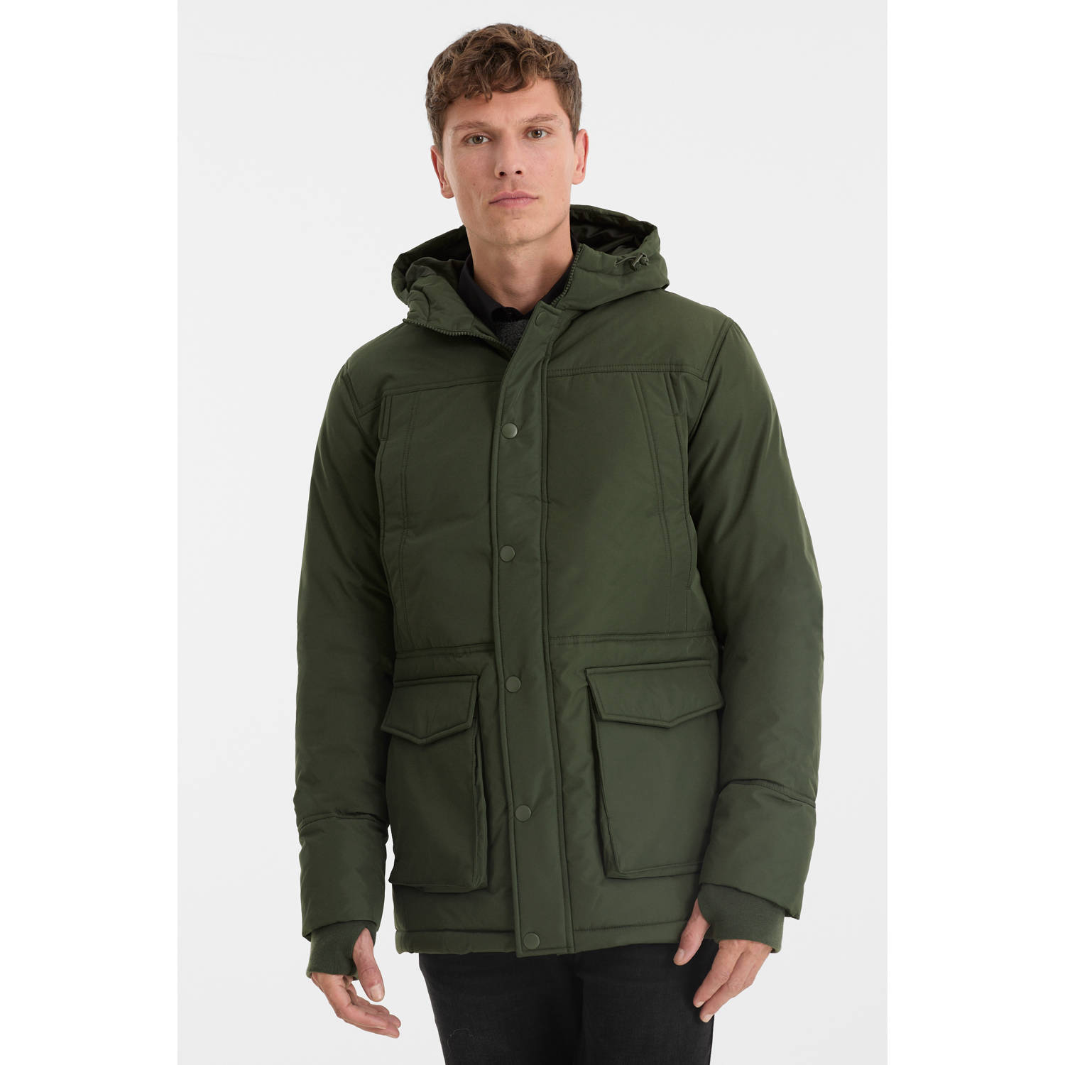 Anytime parka khaki