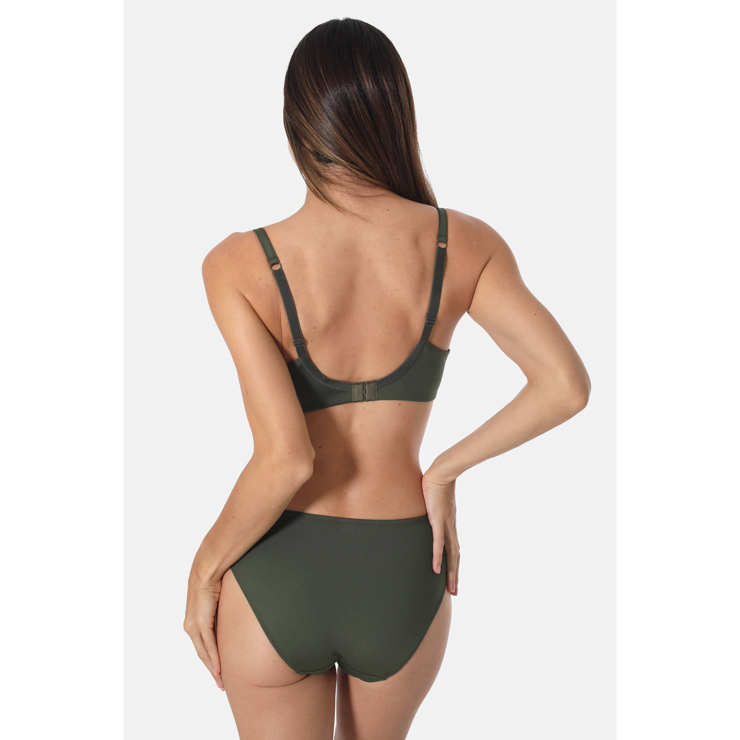 Sassa Mode slip Love Secret donkergroen