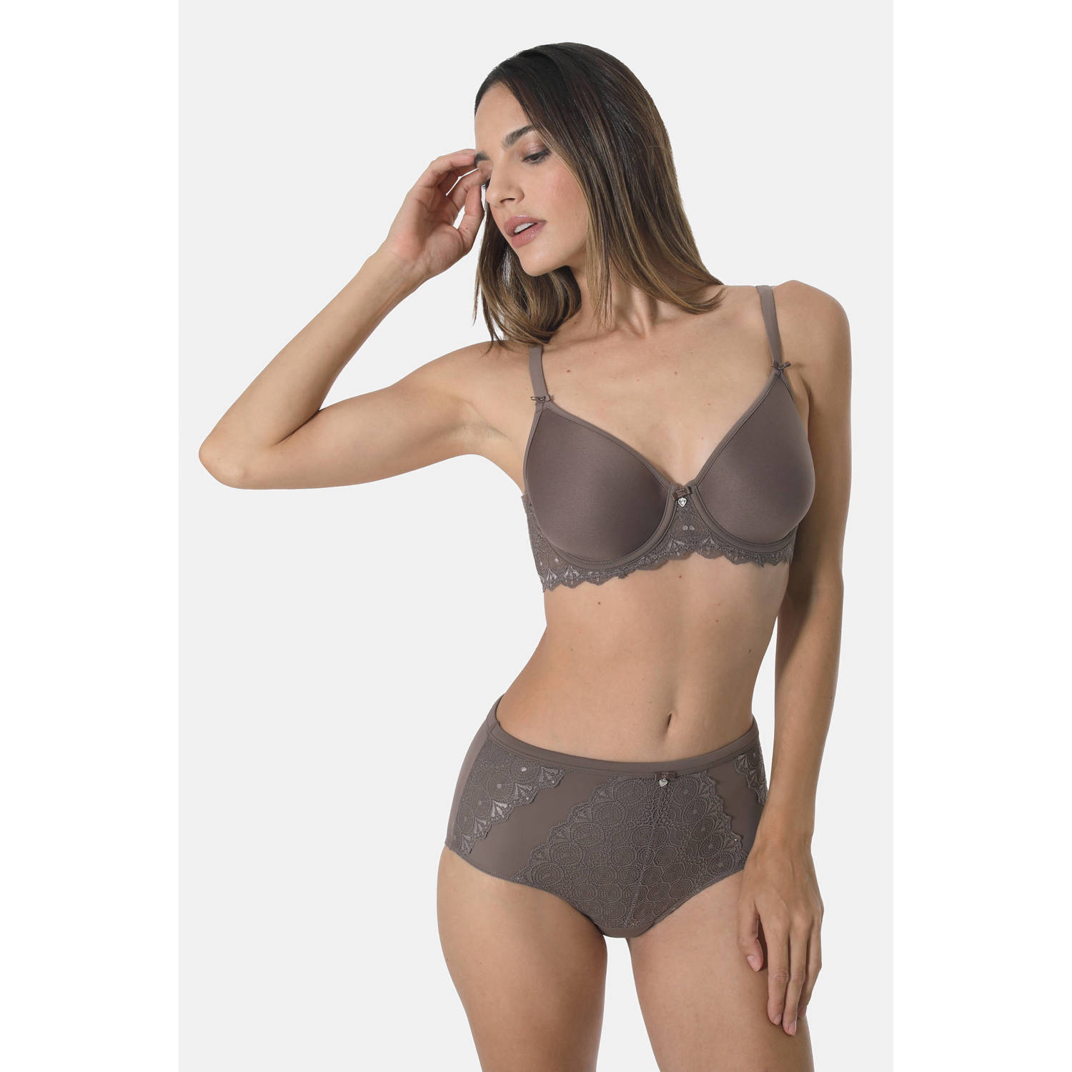 Sassa Mode voorgevormde beugelbh Sensual Beauty bruin